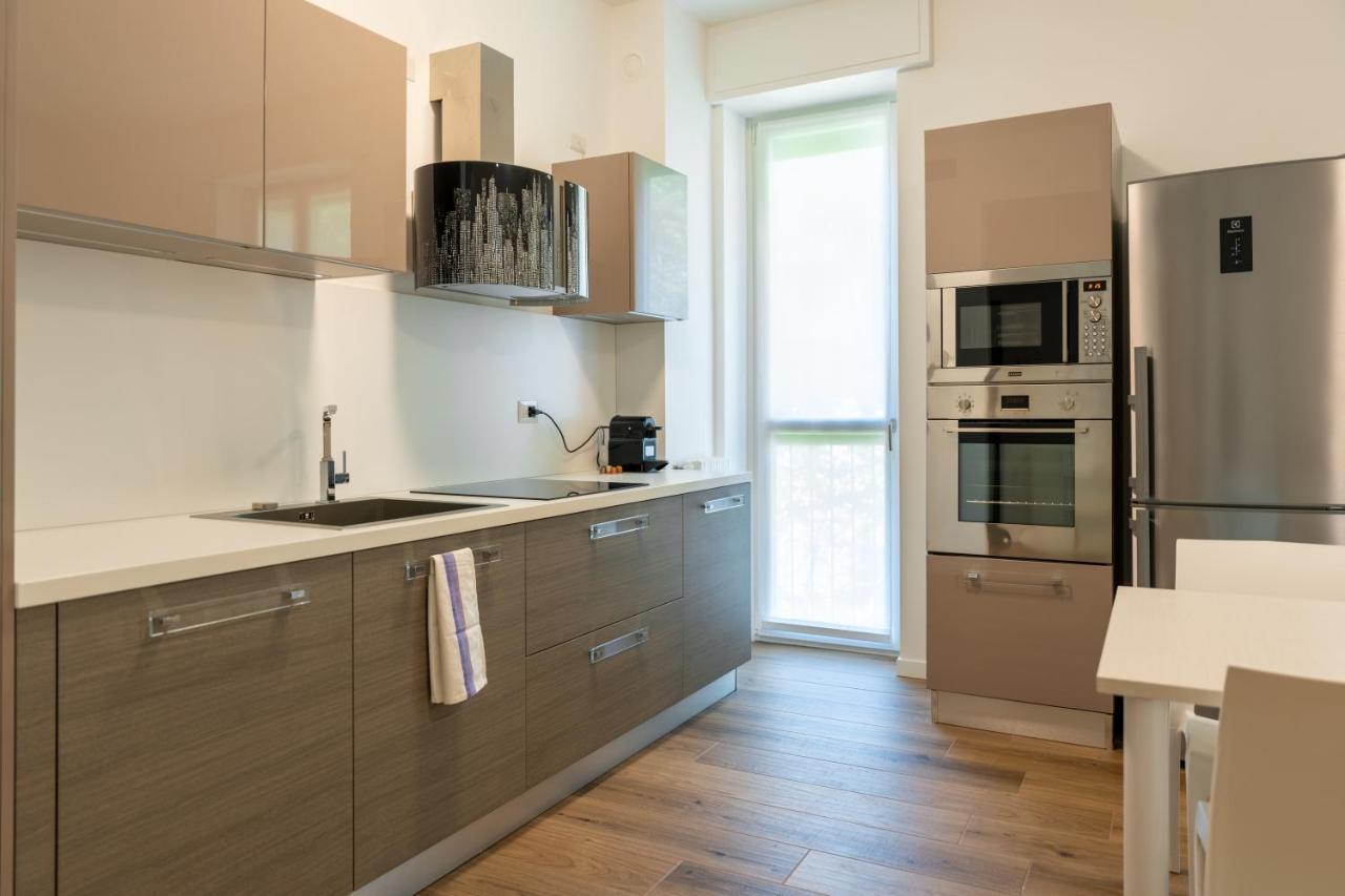 Appartamento 15Min Metro Duomo - Rho Fiera - Skyscraper Kitchen Milano Esterno foto